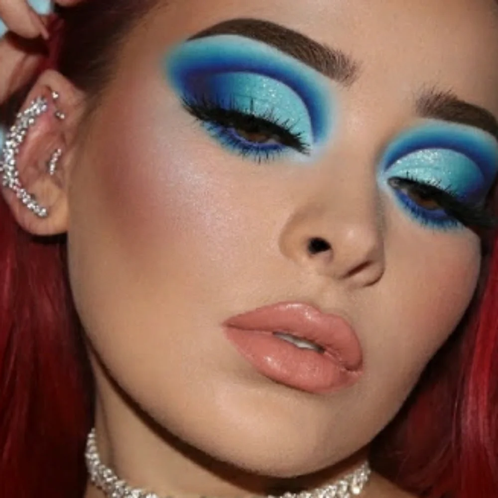 🧚‍♀️ELECTRIC BLUE Kat Von D DISCONTINUED Face Pigment Stick NWOBOX